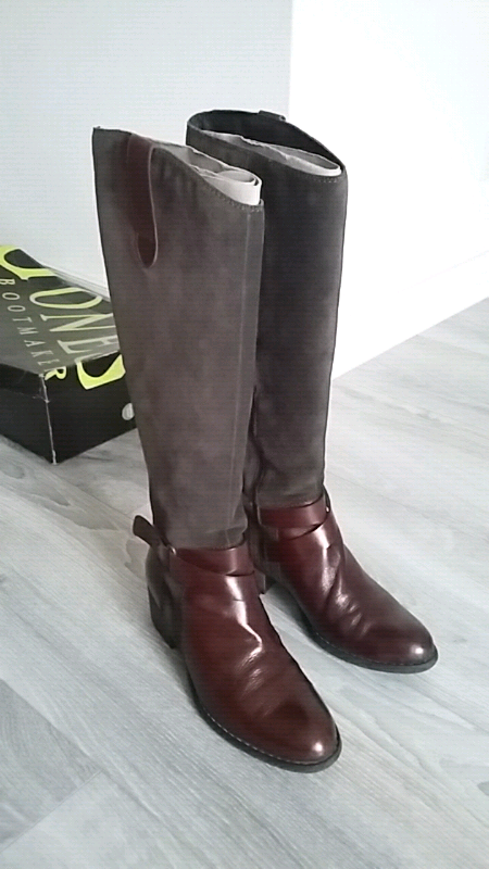 ladies knee high leather boots uk